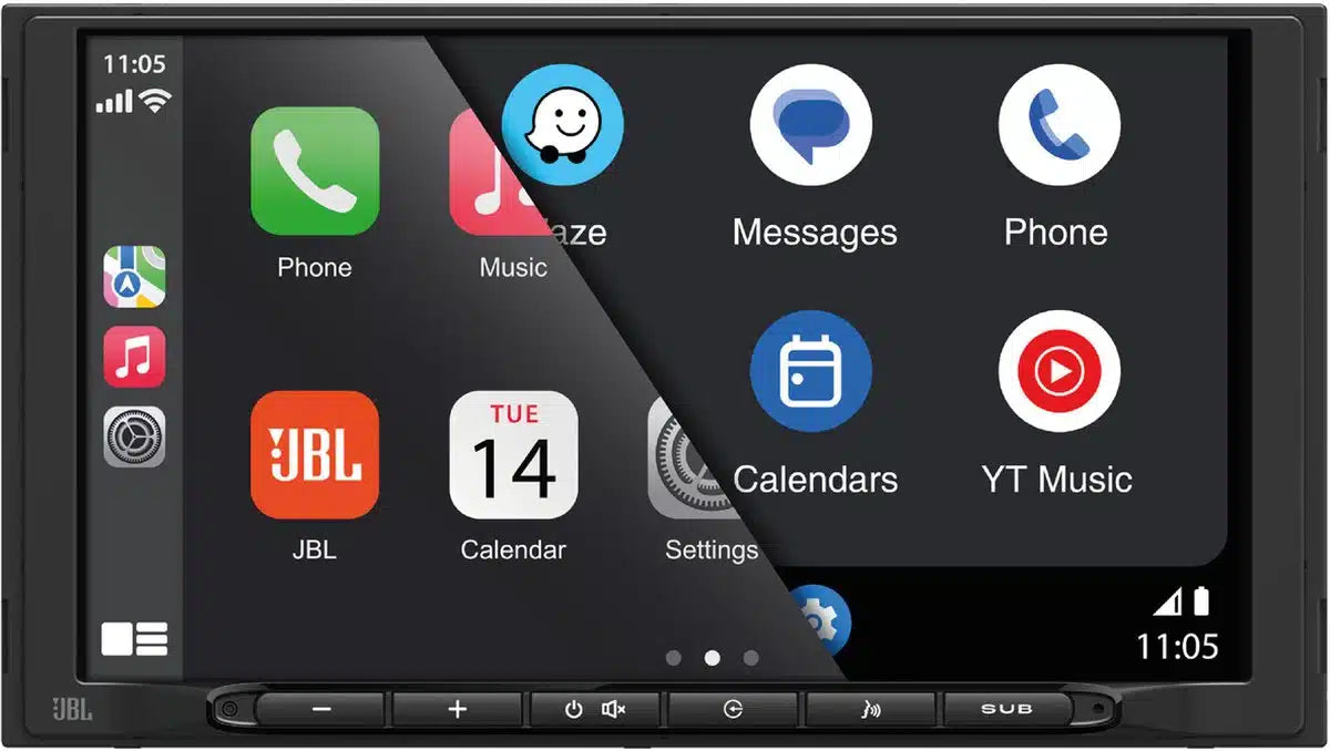 JBL Legend 700EU – 2-DIN Autoradio met 7″ Touchscreen & Draadloze CarPlay / Android Auto