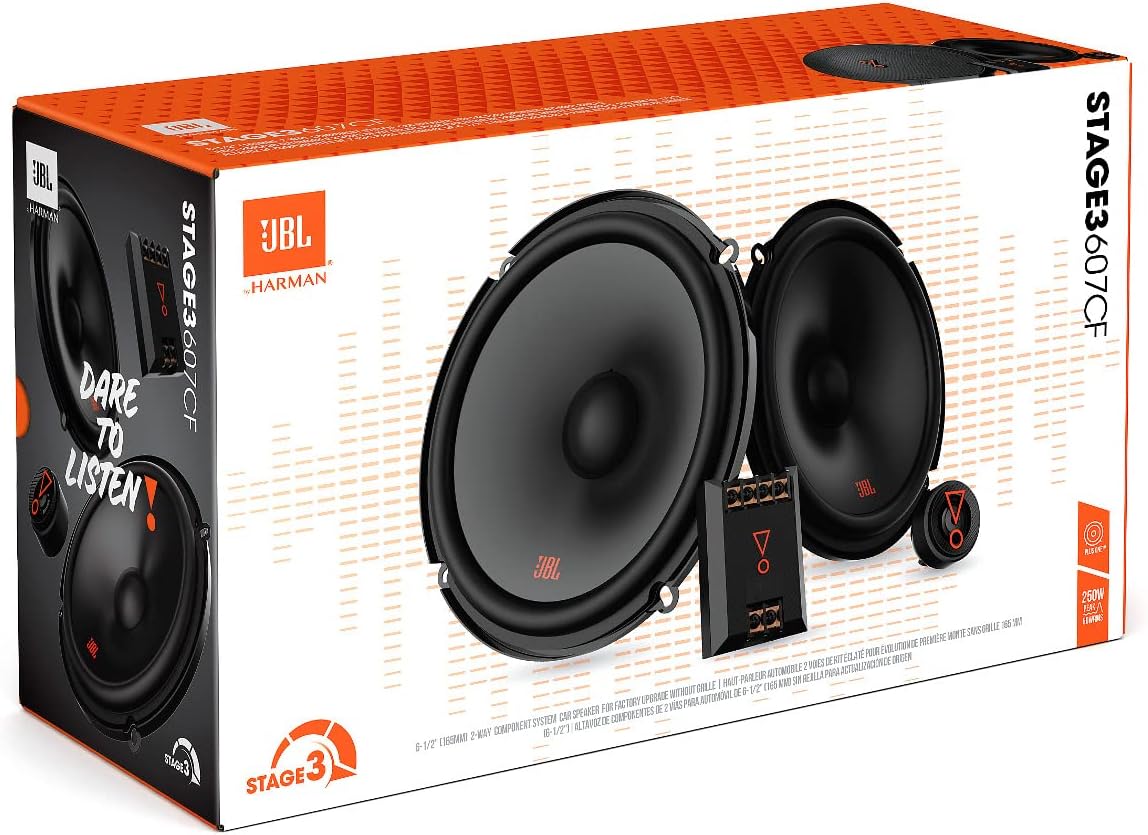 JBL Stage3 607CF – 6,5″ 2-weg Component Autospeakers