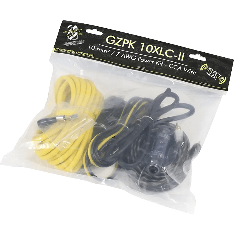 Ground Zero GZPK 10XLC-II – Complete 10 mm² Versterker Installatiekit