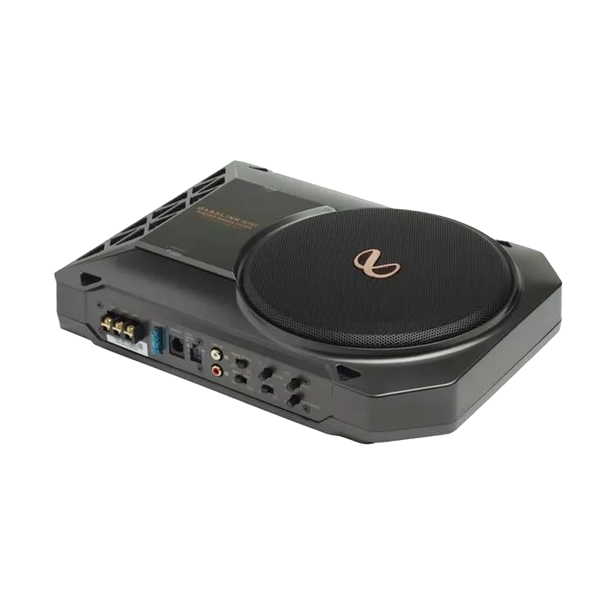 Infinity BassLink SM2 – Actieve 8″ Subwoofer 125 W RMS voor Onder de Stoel