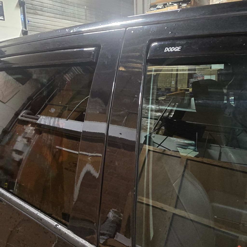 Dodge Ram rain deflectors gen 4 2008-2018 (crewcab)