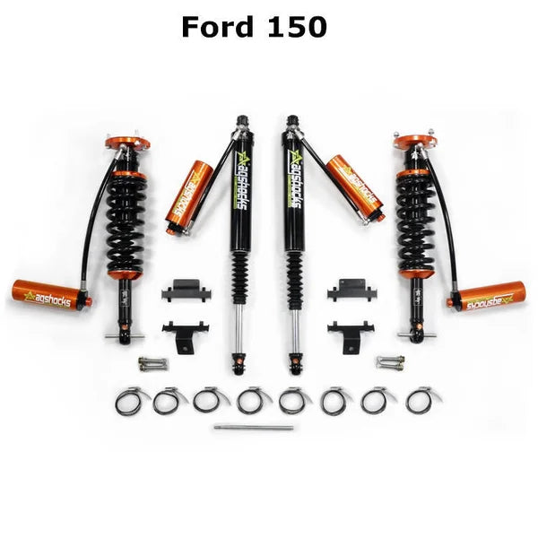 Ford F150 big demper lift kit 4 inch