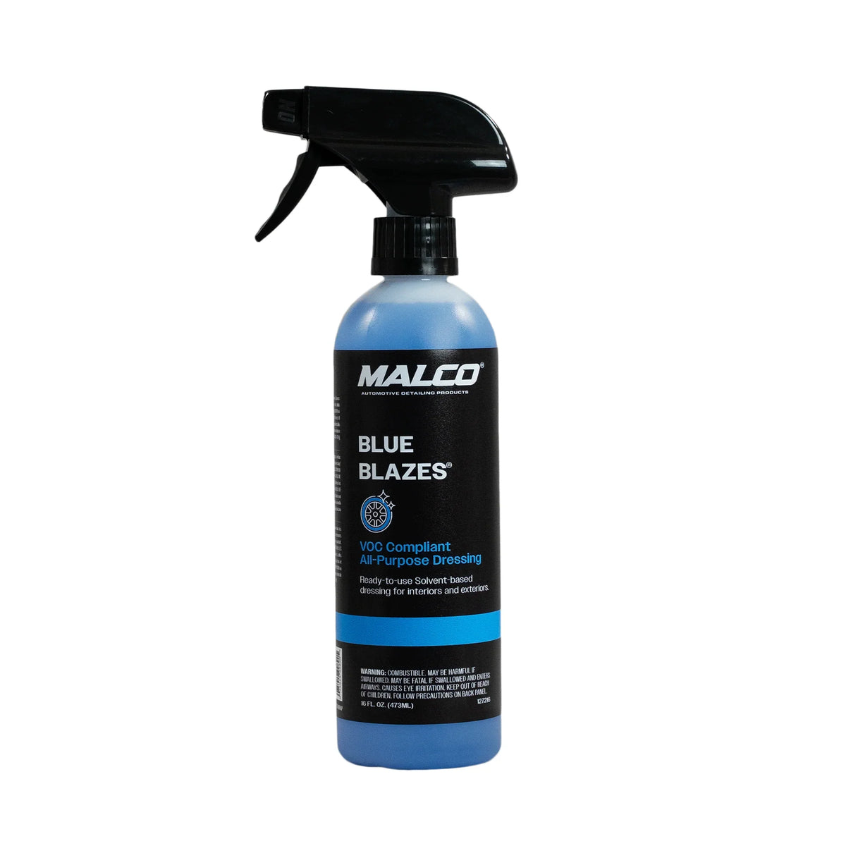 Malco Blue Blazes Tire Dressing 473ml – Hoogglans Banden Dressing op Oliebasis