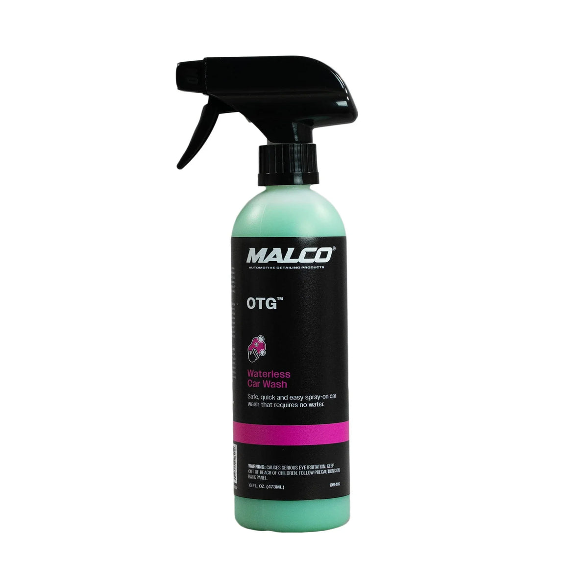 Malco OTG Waterless Car Wash 473ml – Waterloze Autowas Spray voor Snelle Reiniging & Glans