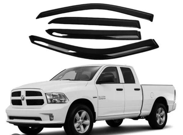 Dodge Ram rain deflectors 2008-2022